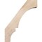 Ekena Millwork 5 1/2"W x 14"D x 18"H Balboa Smooth Knee Brace, Douglas Fir BRC06X14X18BOA00SDF - alternate 4